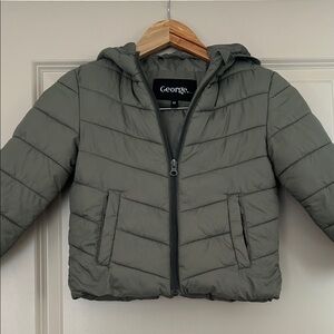 George Kids Puffer Jacket - Charcoal